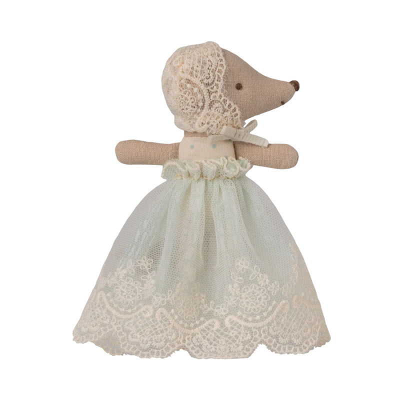 Sleepy Wakey Baby Mouse in Gown