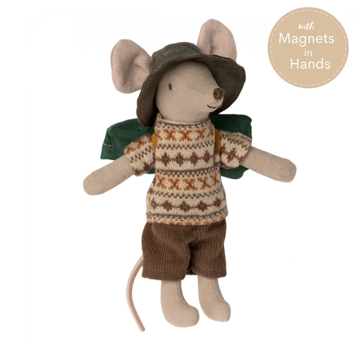 Big Brother Hiker Mouse with Magnet Hands