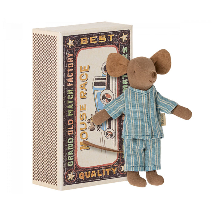 Big Brother Mouse in Matchbox, Blue PJ