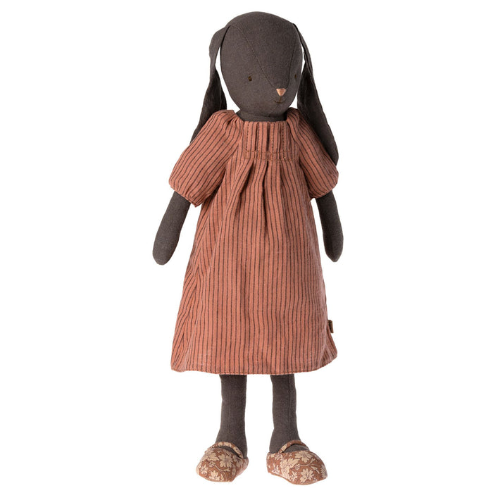 Bunny Size 3, Earth in Striped Dress