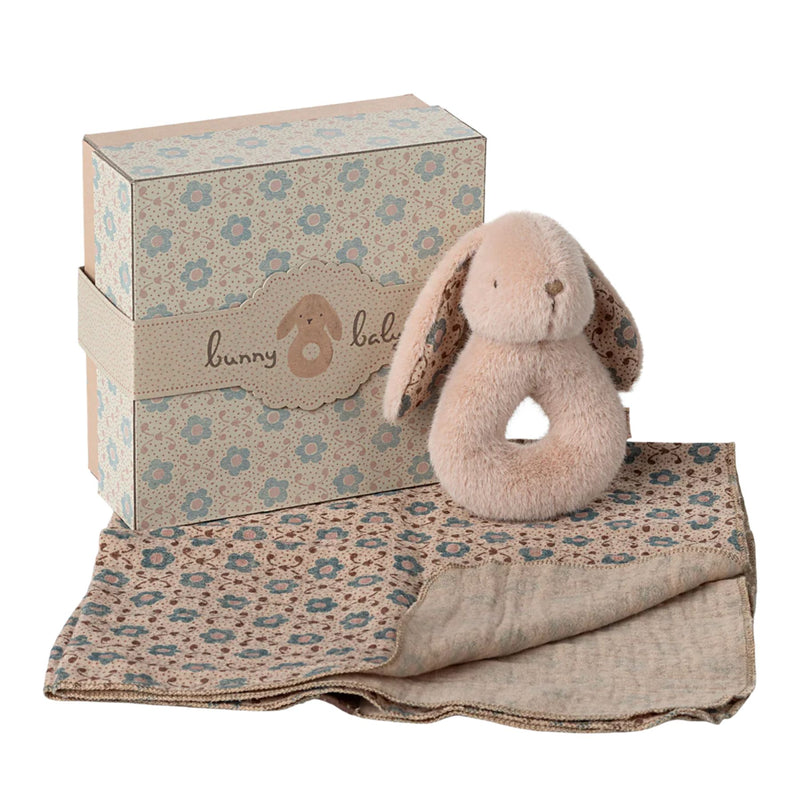 Bunny Rattle Set