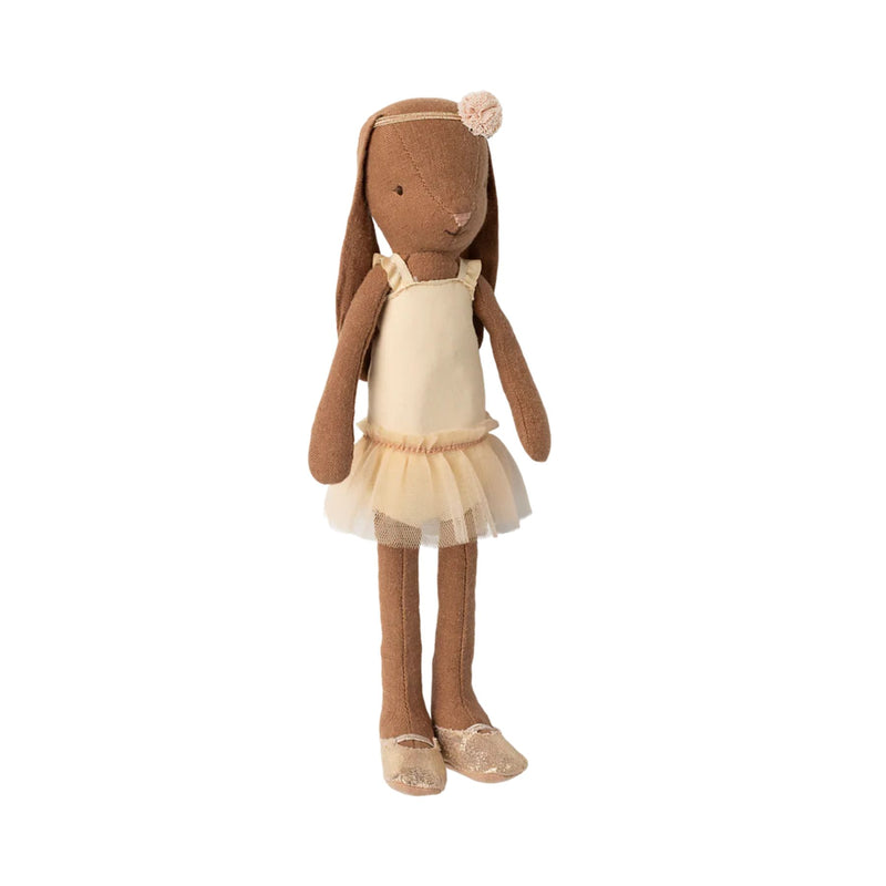 Bunny Size 2, Chocolate Brown - Ballet Suit and Skirt Cream