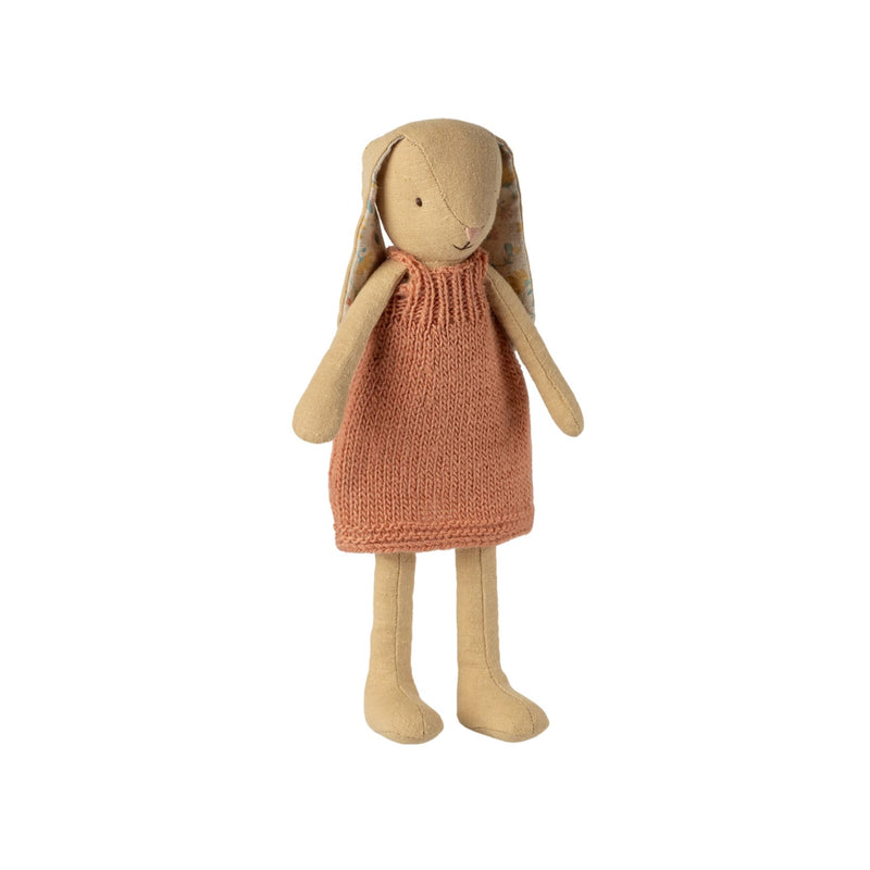 Bunny Size 2, Cream Yellow - Knitted Vintage Rose Dress