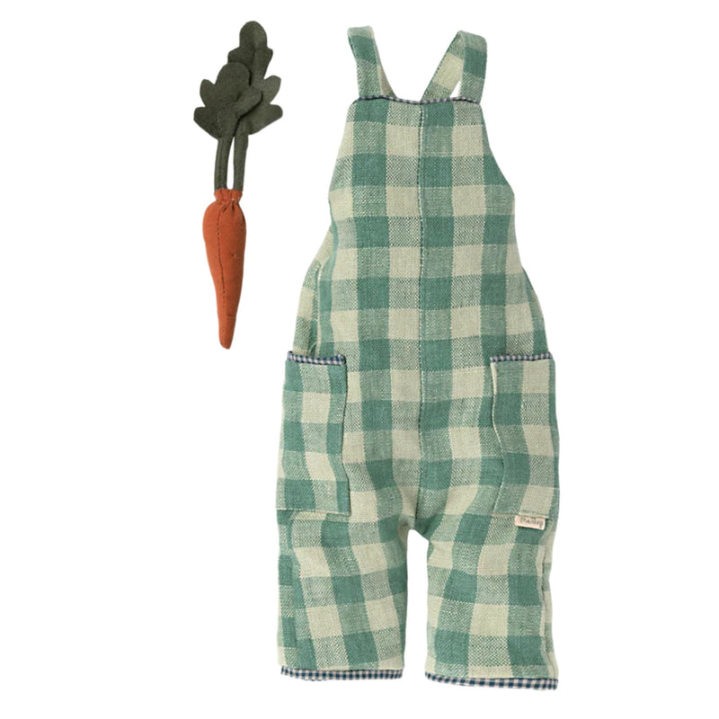 Overalls with Carrot , Size 3