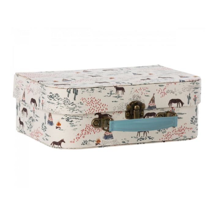 Suitcases with Fabric, 2pcs