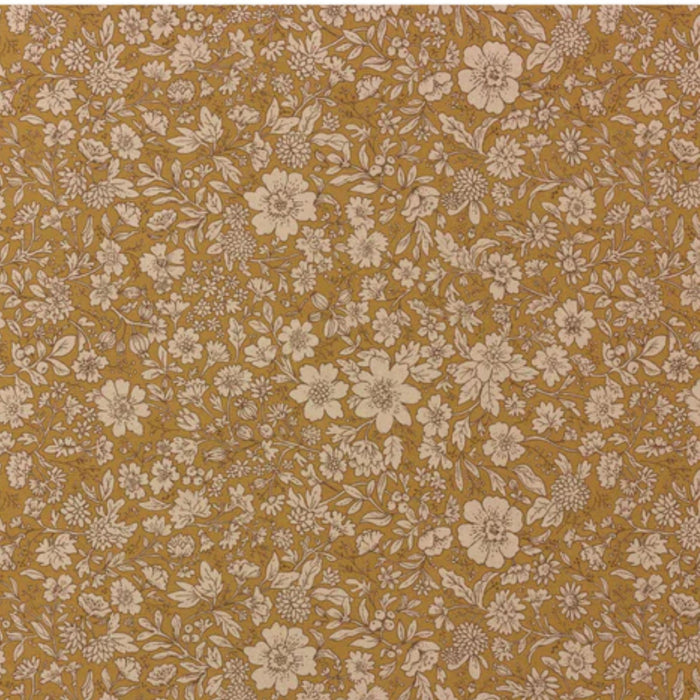 Blossom Ocher Wrapping Paper by Roll