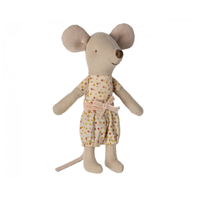 Little Sister Mouse in Box, Dots with Magnet Hands