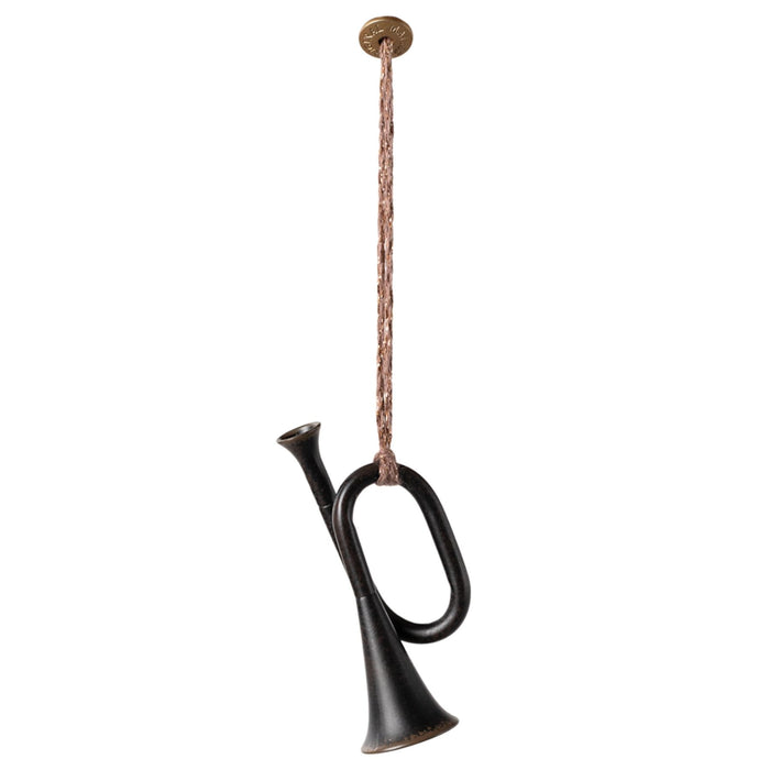 Metal Ornament, Trumpet in Gift Box