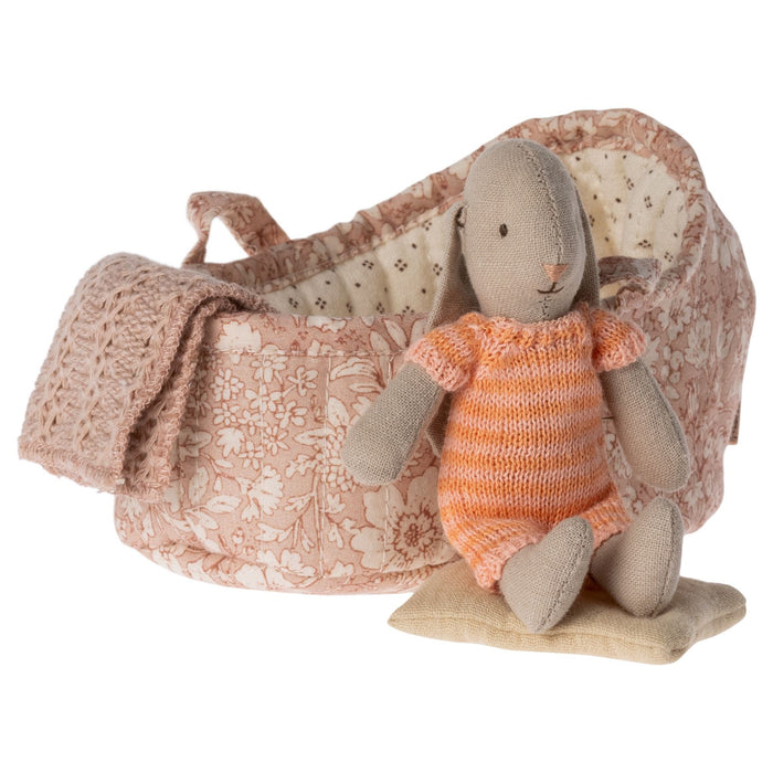 Micro Bunny in Carry Cot
