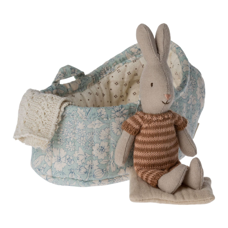 Micro Rabbit in Carry Cot