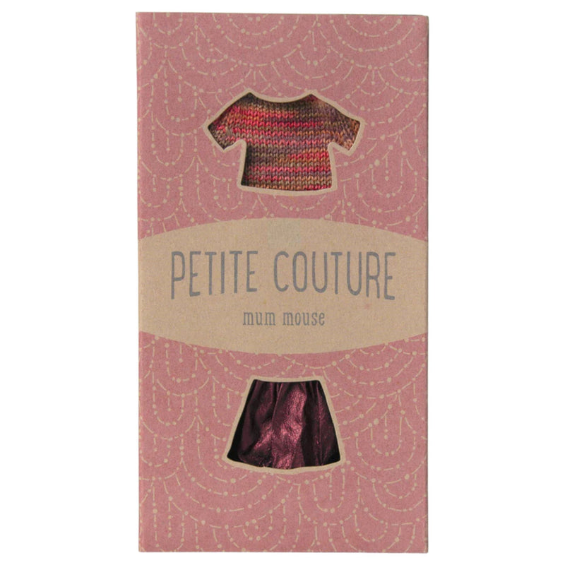 Skirt and Knitted Mouse, Mum Mouse