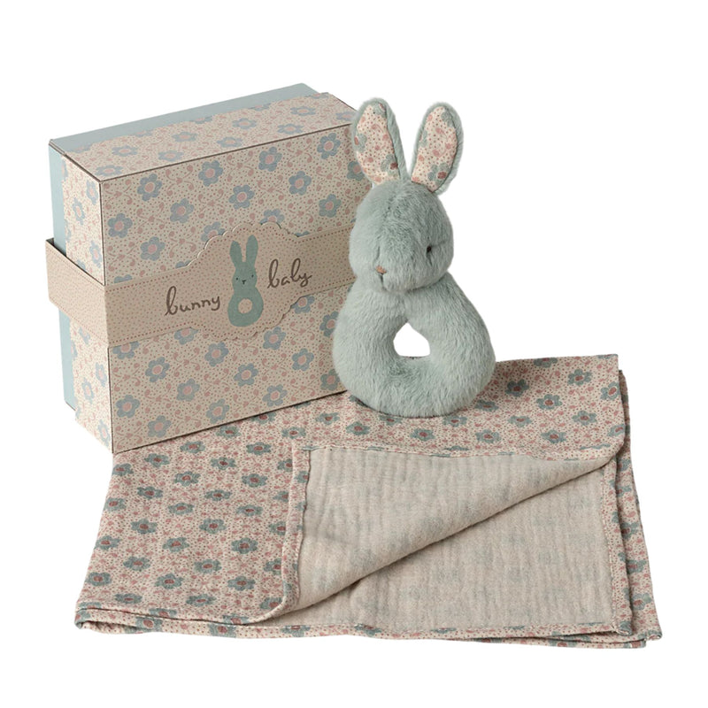 Rabbit Rattle Set