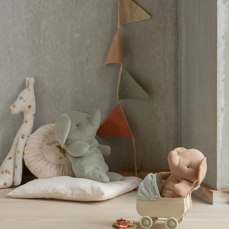 Safari Friends - Velvet Elephant, Medium