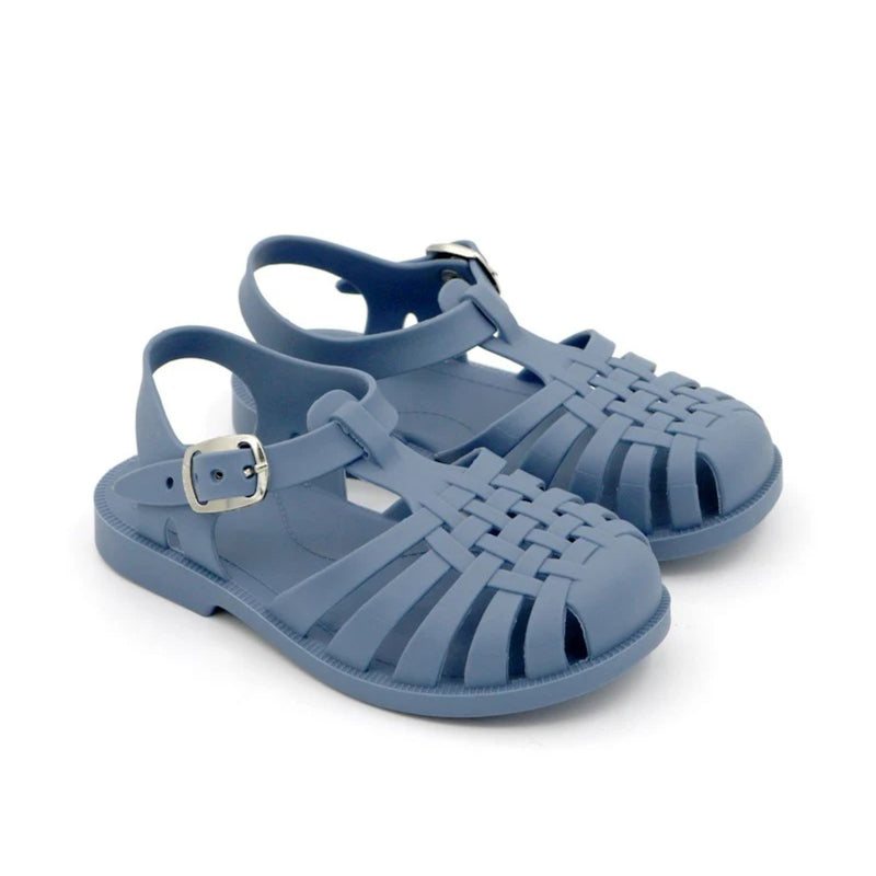 Soft Buckle Fasten Squishy Jelly Sandals