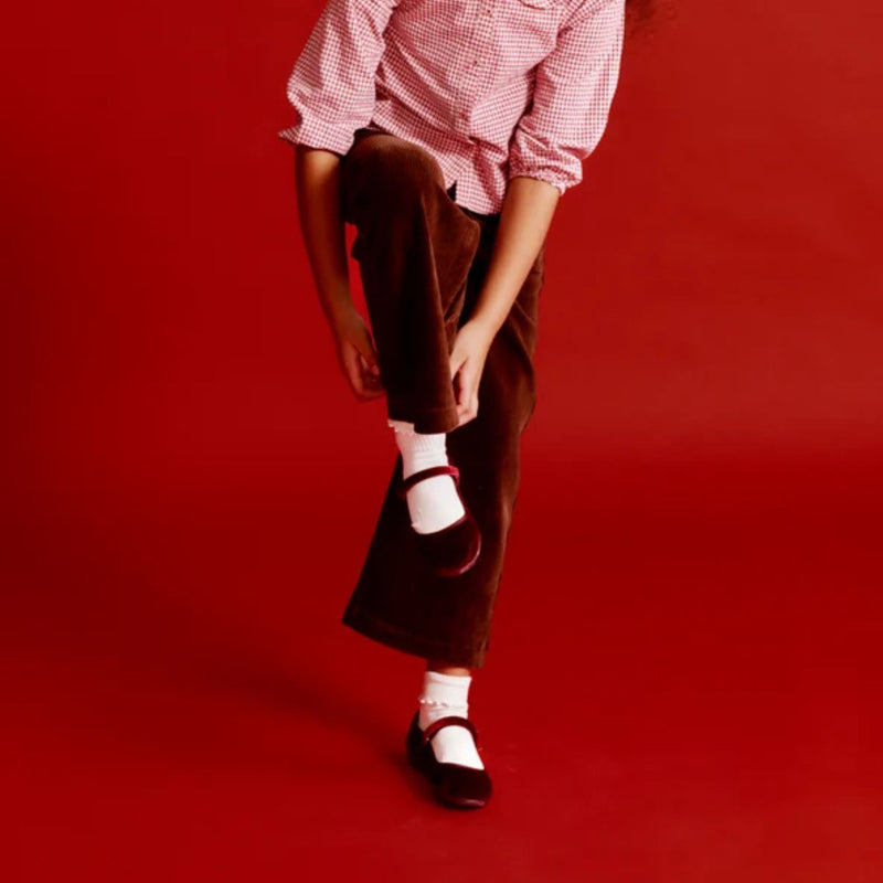 Mary Janes, Cassie Burgundy
