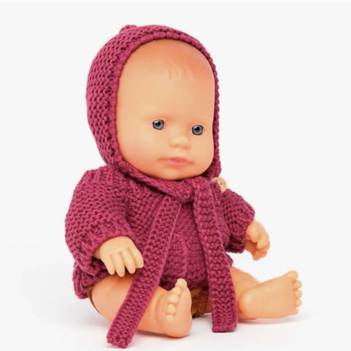 Small Baby Doll with Clothes, 8 1/4