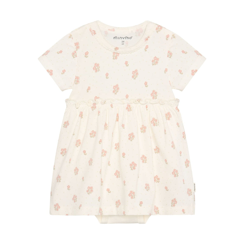 Organic Cotton Body Dress Peach Flower