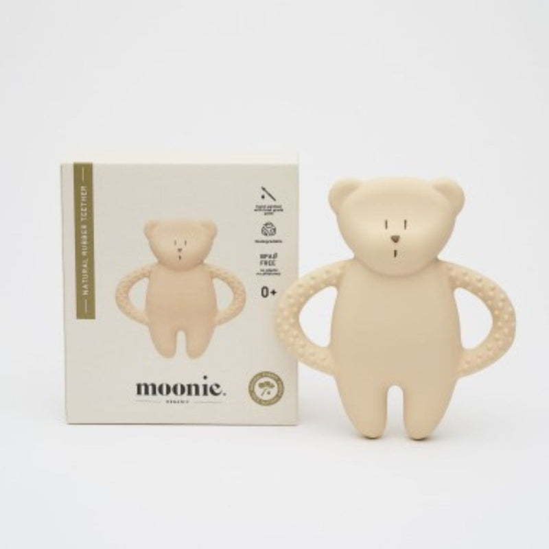 Natural Rubber Teether - Bear