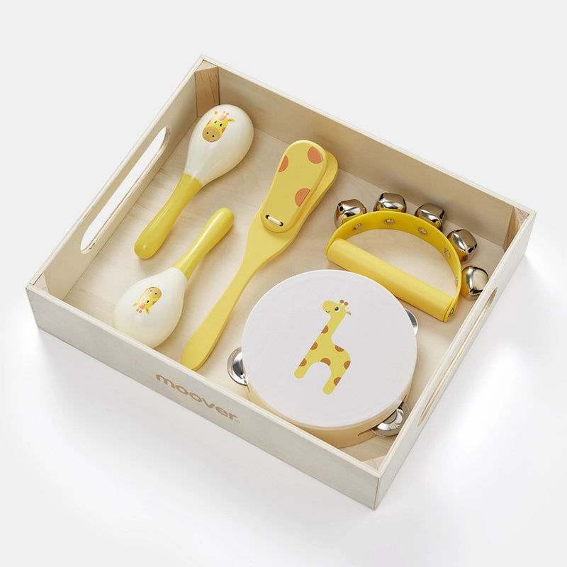 Music Set Safari in Wooden Tray