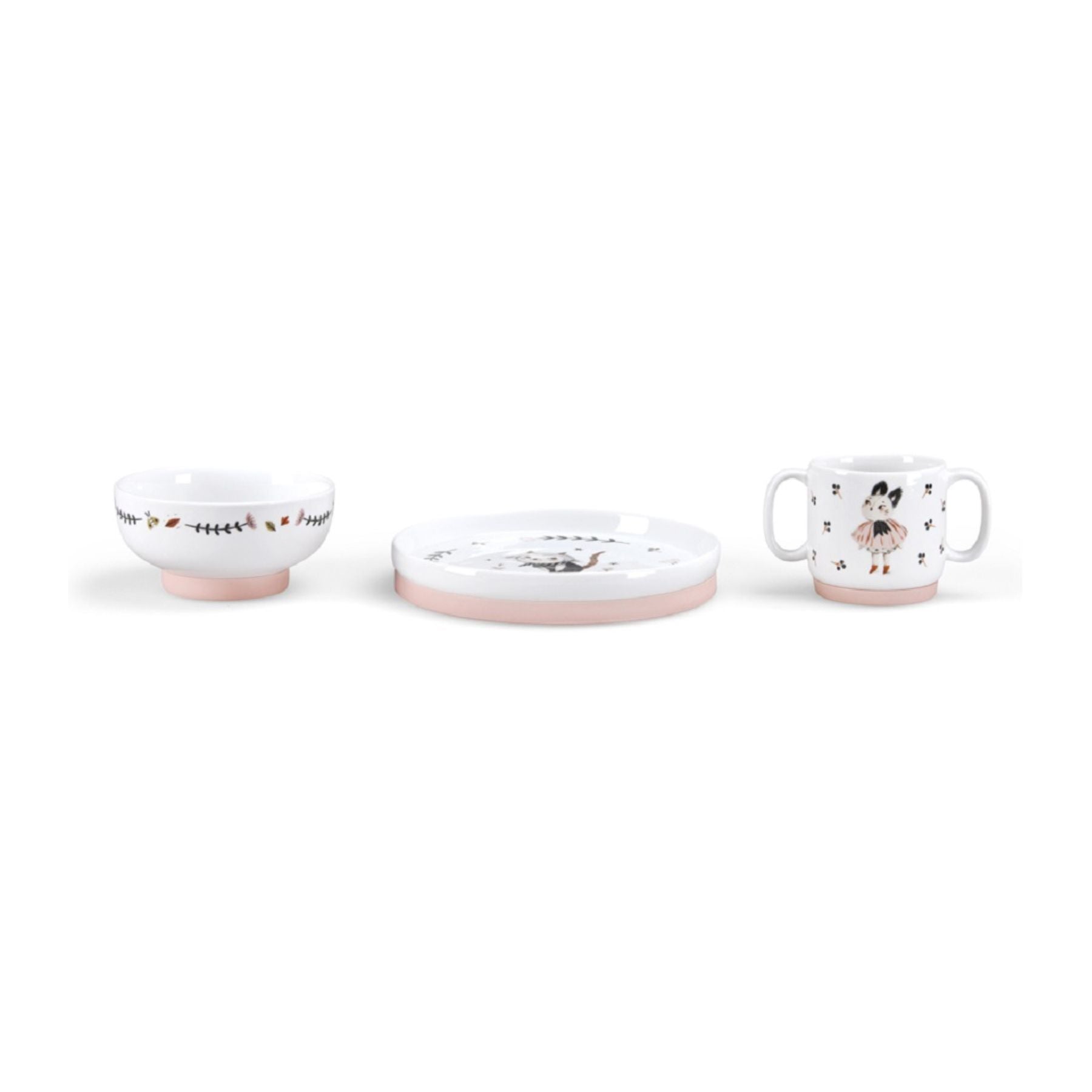 Moulin Roty Après la Pluie Porcelain Dish Set — Simply Green Baby