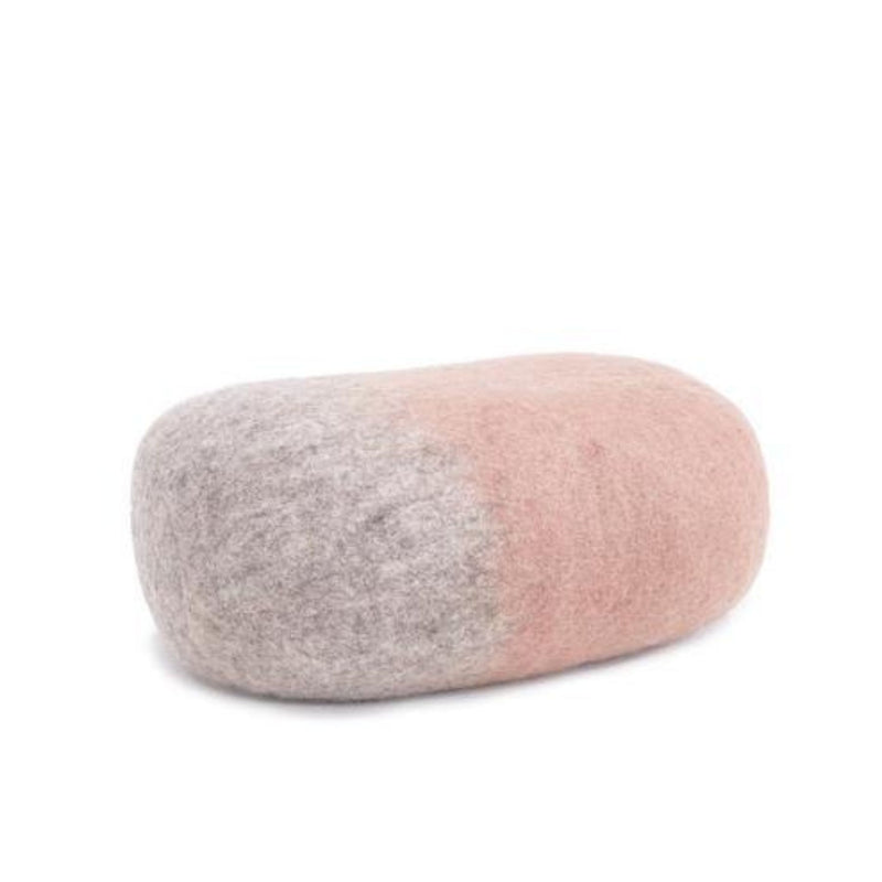 Oval Chakati Wool Felt Floor Cushion