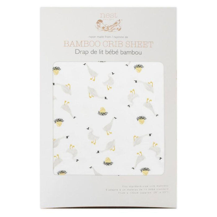 Fitted Bamboo Crib Sheet
