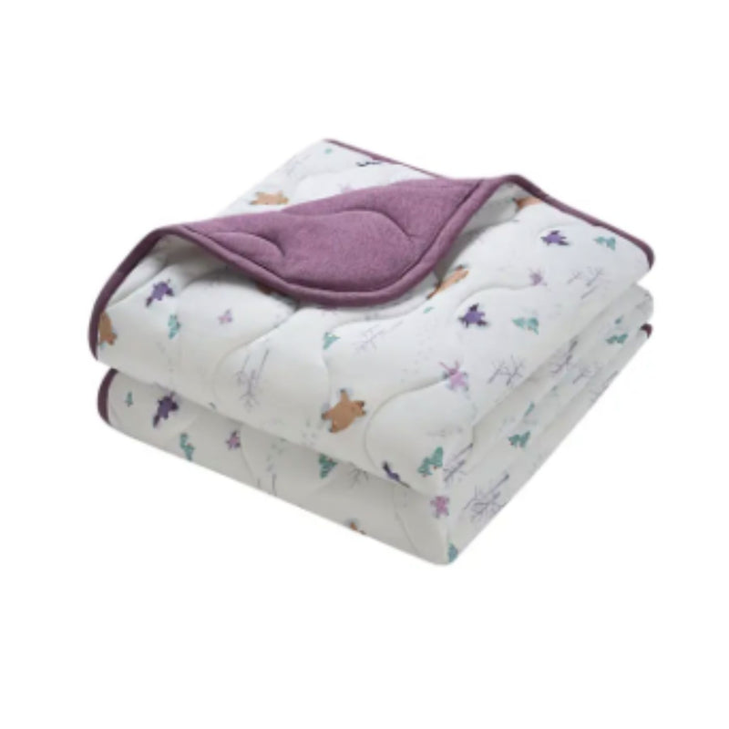 Quilted Bamboo Jersey Cozy Blanket