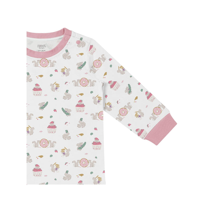 Bamboo Long Sleeve Two-Piece PJ Set