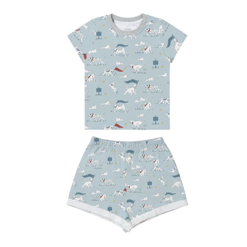 Bamboo Short Sleeve Two-Piece PJ Set