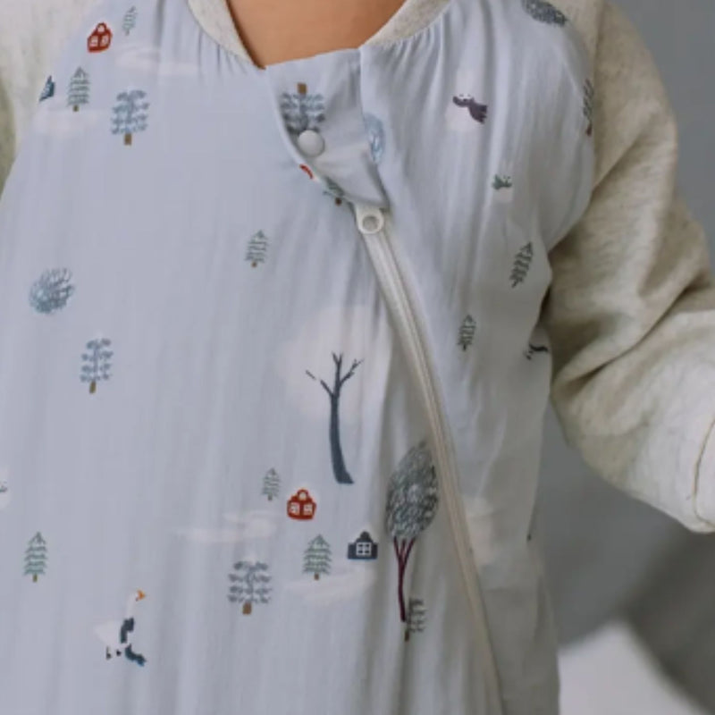 Bamboo Sleep Bag 2.5 Tog - Snow Snuggles