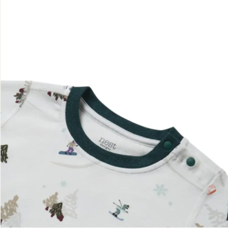 Organic Cotton Two-Piece Long Sleeve PJ Set