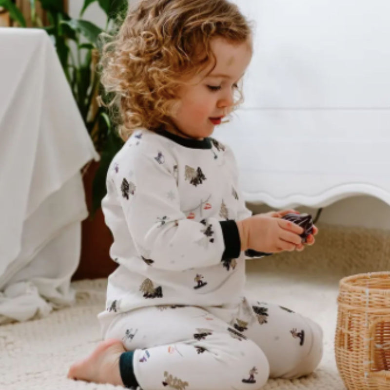 Organic Cotton Two-Piece Long Sleeve PJ Set