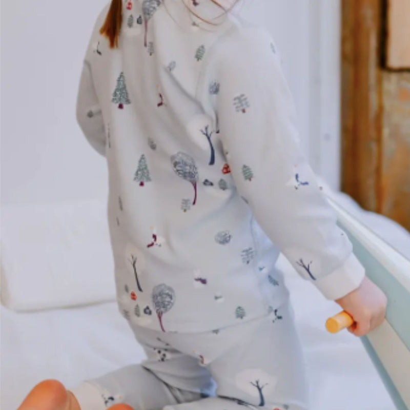 Organic Cotton Two-Piece Long Sleeve PJ Set