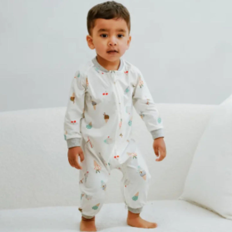 Bamboo Zip Footless Sleeper