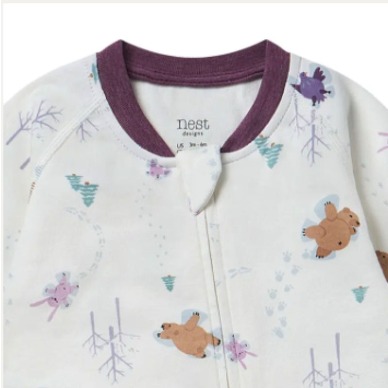 Organic Cotton Footed Sleeper