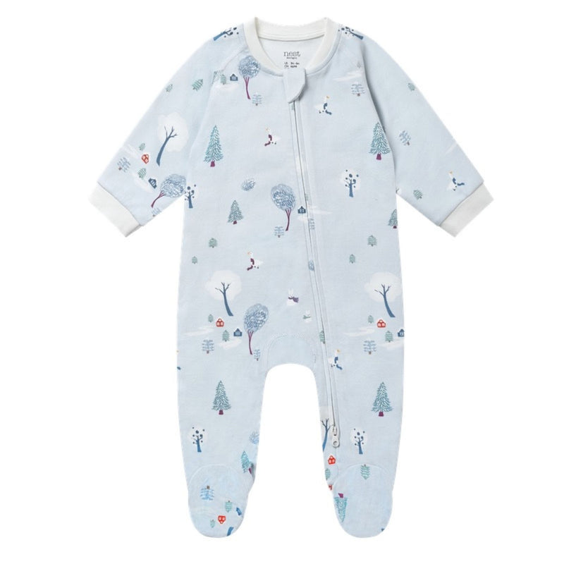 Organic Cotton Footed Sleeper