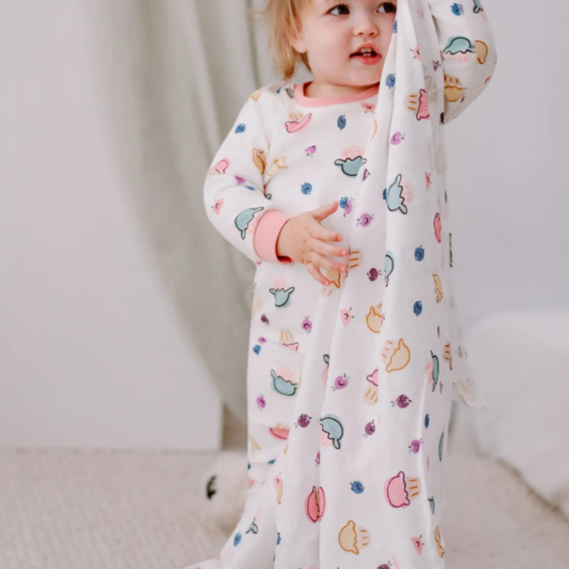 Organic Cotton Two-Piece Long Sleeve PJ Set