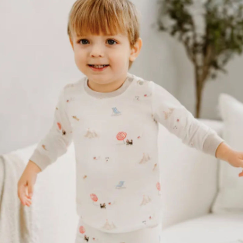 Bamboo Jersey Long Sleeve PJ Set