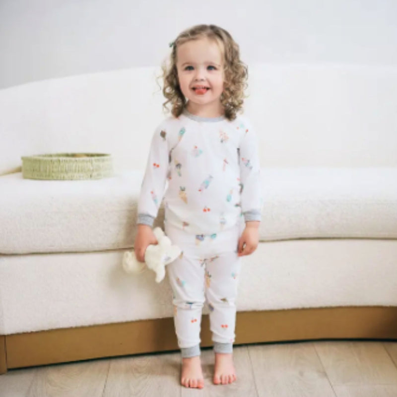 Bamboo Jersey Long Sleeve PJ Set