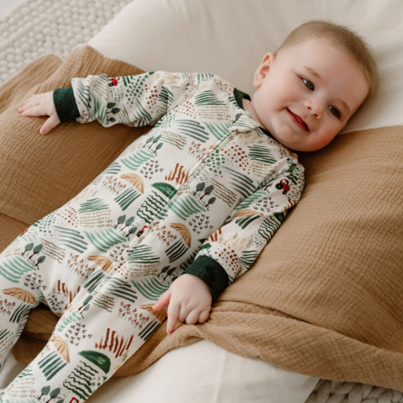 Organic Cotton Footed Sleeper