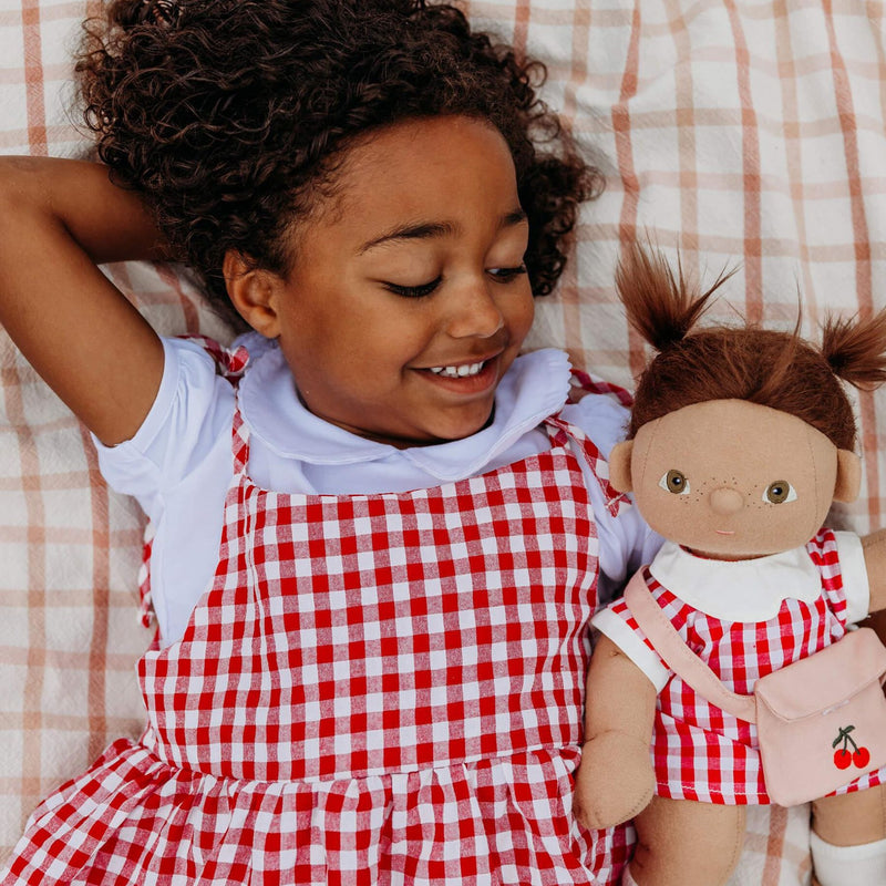 Cherry Gingham Outfit Set