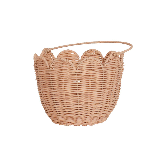 Rattan Tulip Carry Basket