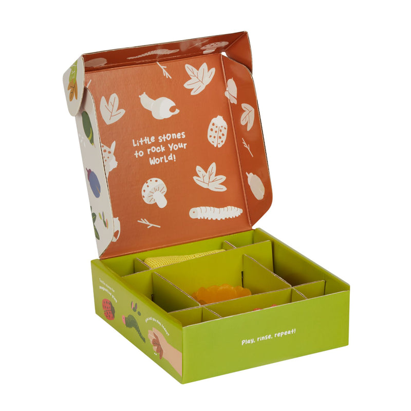 Tubbles Sensory Stones - Vibrant Veggies