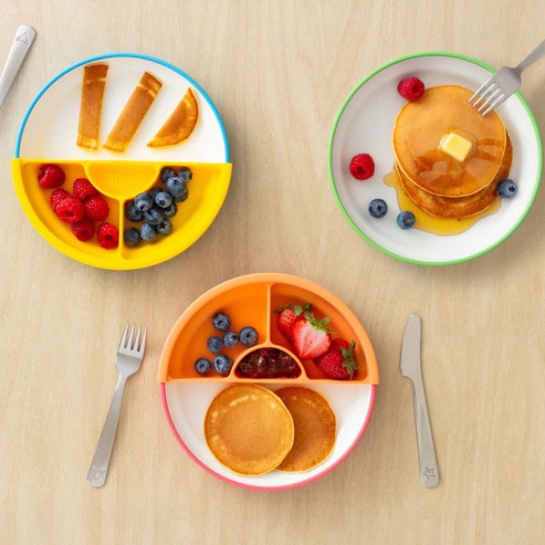 OmieLife Omie Easy Scoop Plate + Divider Set