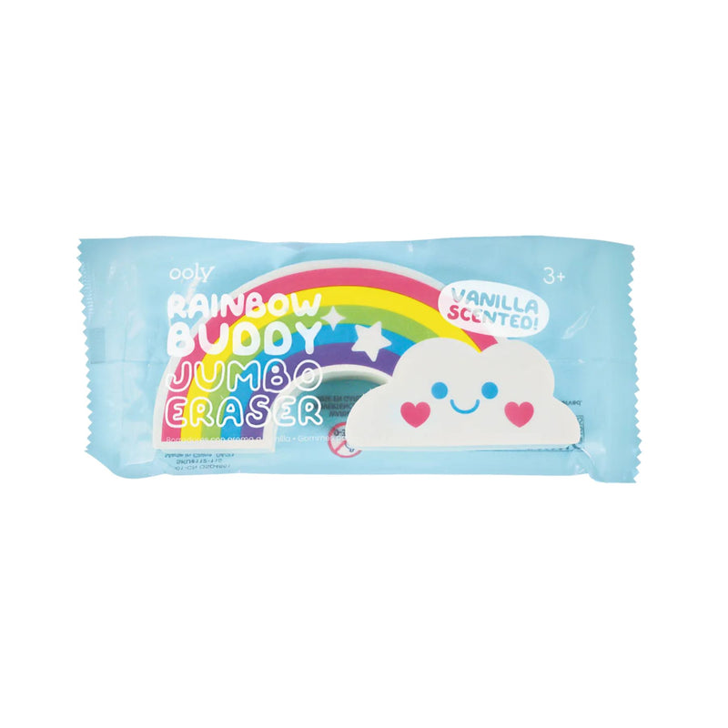 Fruit Punch Scented Erasers, Jumbo Rainbow Buddy