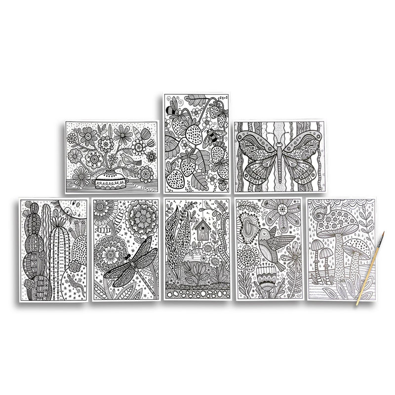 Hidden Colour Magic Paint Sheets