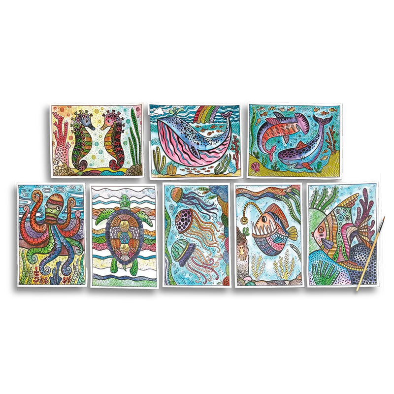 Hidden Colour Magic Paint Sheets