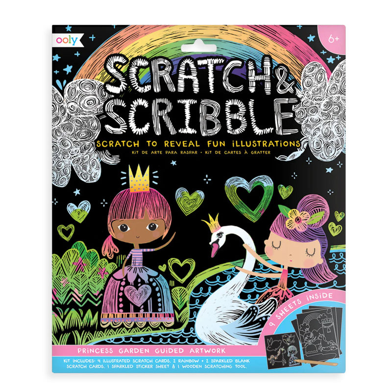 Scratch + Scribble Art Kit