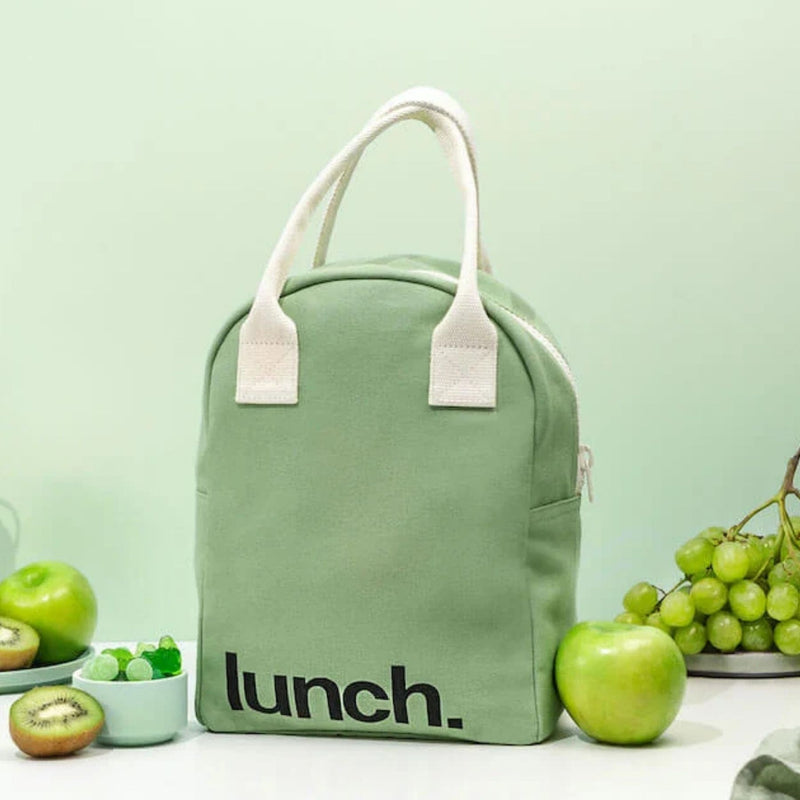 Organic Zipper Lunch Bag