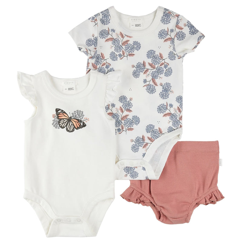 Majestic Monarchs 3pc Bodysuit Set